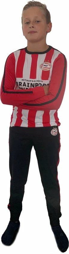 PSV Pyjama Home Rood Wit 20/21 - Maat 110/116 4 PSV Pyjama Home Rood Wit 20/21 - Maat 110/116 - Afbeelding 2