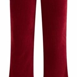 WE Fashion Meisjes Velvet Flared Legging Van Ribstof - Maat 116