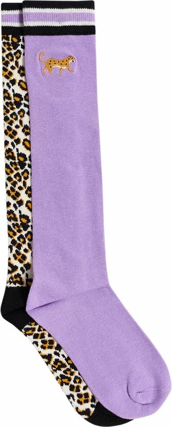 WE Fashion Meisjes Kniekousen, 2-pack - Maat 27-30 3 WE Fashion Meisjes Kniekousen, 2-pack - Maat 27-30