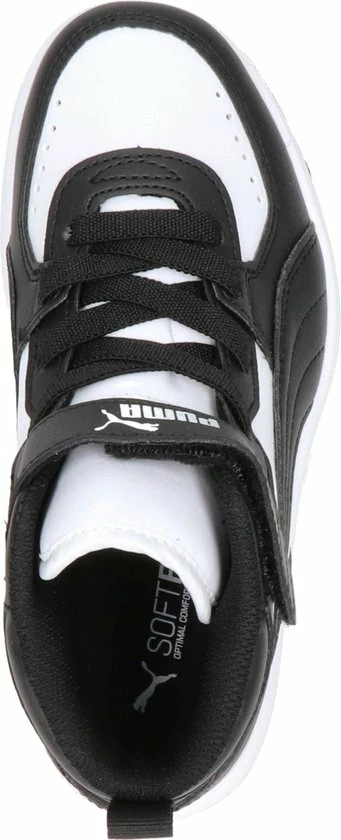 PUMA Rebound JOY AC PS Unisex Sneakers - Black/White - Maat 34 15 PUMA Rebound JOY AC PS Unisex Sneakers - Black/White - Maat 34 - Afbeelding 13