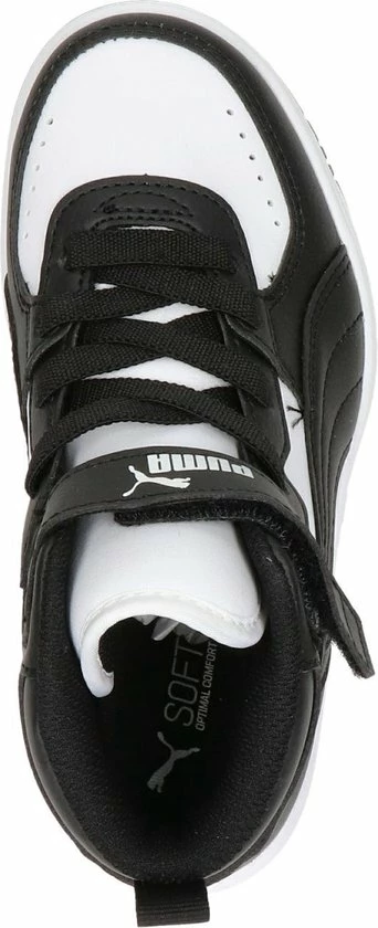PUMA Rebound JOY AC PS Unisex Sneakers - Black/White - Maat 34 17 PUMA Rebound JOY AC PS Unisex Sneakers - Black/White - Maat 34 - Afbeelding 15