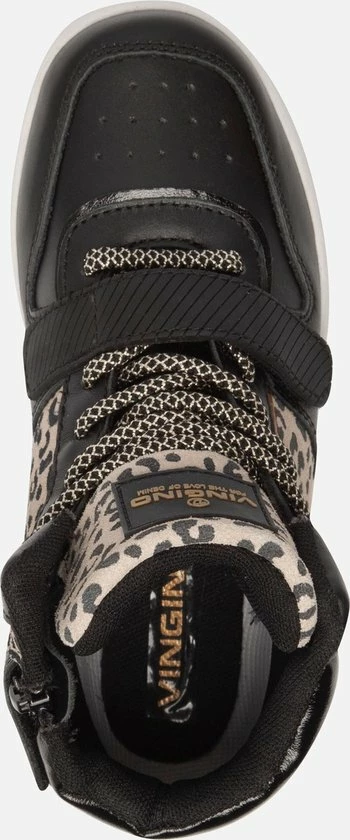 Vingino Senne Mid Sneakers Zwart - Maat 33 11 Vingino Senne Mid Sneakers Zwart - Maat 33 - Afbeelding 9