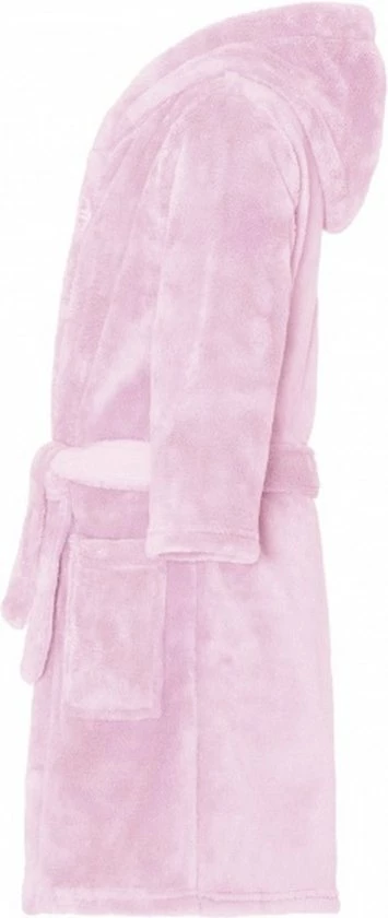 Playshoes - Fleece Badjas Met Capuchon - Lichtroze - Maat 170-176cm 6 Playshoes - Fleece Badjas Met Capuchon - Lichtroze - Maat 170-176cm - Afbeelding 5