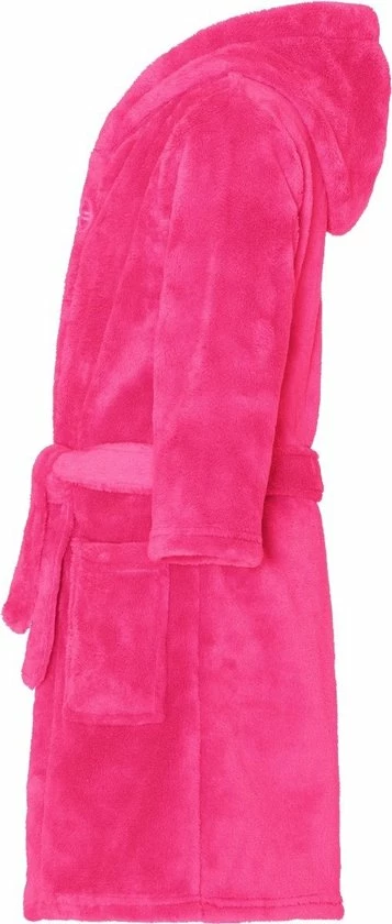 Playshoes - Fleece Badjas Met Capuchon - Roze - Maat 134-140cm 5 Playshoes - Fleece Badjas Met Capuchon - Roze - Maat 134-140cm - Afbeelding 3