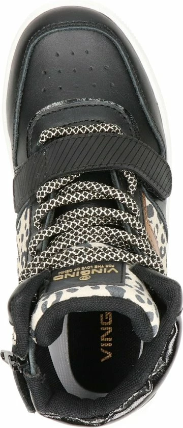 Vingino Senne Mid Sneakers Zwart - Maat 33 8 Vingino Senne Mid Sneakers Zwart - Maat 33 - Afbeelding 6