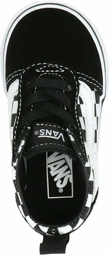 Vans TD Ward Slip-On Checkered Sneakers - Black/True White - Maat 26 8 Vans TD Ward Slip-On Checkered Sneakers - Black/True White - Maat 26 - Afbeelding 6