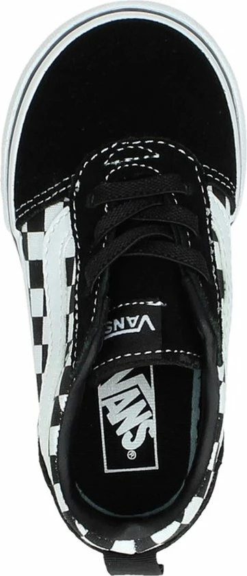Vans TD Ward Slip-On Checkered Sneakers - Black/True White - Maat 26 34 Vans TD Ward Slip-On Checkered Sneakers - Black/True White - Maat 26 - Afbeelding 32