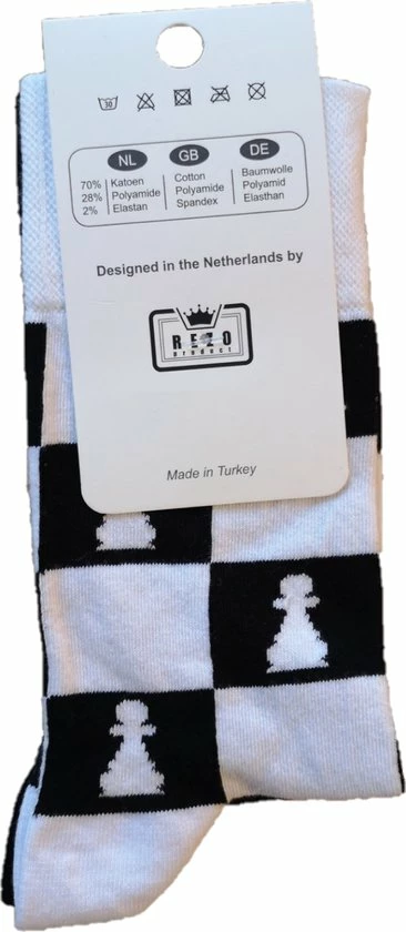 Merkloos Verjaardag Cadeautje Voor Hem En Haar - Schaakspel Mismatch - Schaak Sokken - Leuke Sokken - Vrolijke Sokken - Luckyday Socks - Sokken Met Tekst - Aparte Sokken - Socks Waar Je Happy Van Wordt - Maat 36-41 5 Merkloos Verjaardag Cadeautje Voor Hem En Haar - Schaakspel Mismatch - Schaak Sokken - Leuke Sokken - Vrolijke Sokken - Luckyday Socks - Sokken Met Tekst - Aparte Sokken - Socks Waar Je Happy Van Wordt - Maat 36-41 - Afbeelding 3