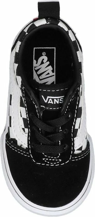 Vans TD Ward Slip-On Checkered Sneakers - Black/True White - Maat 26 24 Vans TD Ward Slip-On Checkered Sneakers - Black/True White - Maat 26 - Afbeelding 22