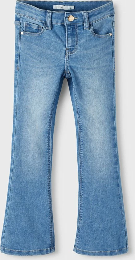 NAME IT NKFPOLLY DNMTAI BOOTCUT PANT Meisjes Jeans - Maat 134 3 NAME IT NKFPOLLY DNMTAI BOOTCUT PANT Meisjes Jeans - Maat 134