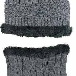 AA Commerce Luxe Gebreide Kinder Beanie Muts Met Sjaal Set - Bonnet Winter Muts Met Colsjaal Nekwarmer - Halswarmer Wintermuts Gevoerd Wol - Balaclava Bivakmuts Met Nek Warmer Col - Heerlijk Warme & Zachte Fleece Voering - Voor Kinderen Van 5-14 Jaar - Grijs 12 AA Commerce Luxe Gebreide Kinder Beanie Muts Met Sjaal Set - Bonnet Winter Muts Met Colsjaal Nekwarmer - Halswarmer Wintermuts Gevoerd Wol - Balaclava Bivakmuts Met Nek Warmer Col - Heerlijk Warme & Zachte Fleece Voering - Voor Kinderen Van 5-14 Jaar - Grijs -JACK & JONES JUNIOR winkel 446x840 5