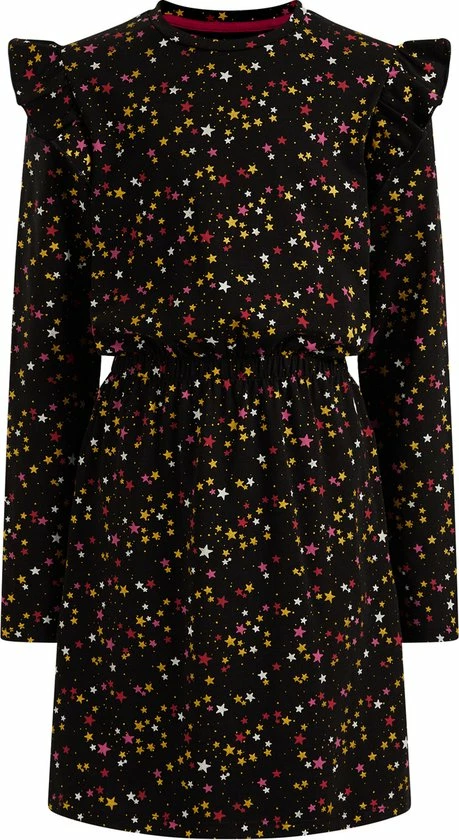 WE Fashion Meisjes Jurk Met Dessin - Maat 122/128 3 WE Fashion Meisjes Jurk Met Dessin - Maat 122/128