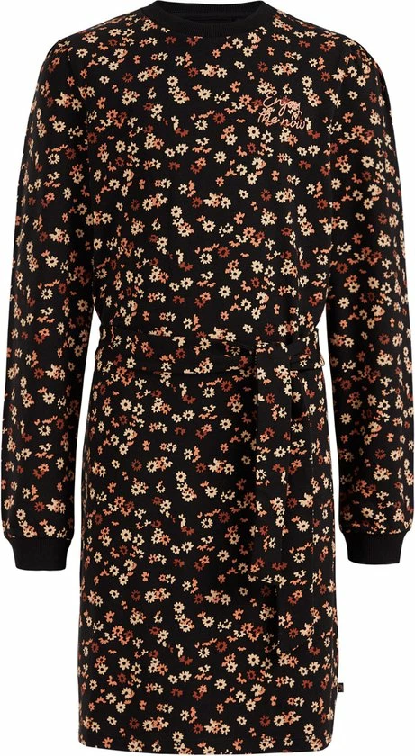 WE Fashion Meisjes Jurk Met Dessin En Strikceintuur 3 WE Fashion Meisjes Jurk Met Dessin En Strikceintuur