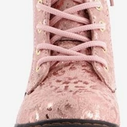 Alternative view of Blue Box Meisjes Veterboots Met Luipaardprint - Roze - Maat 22