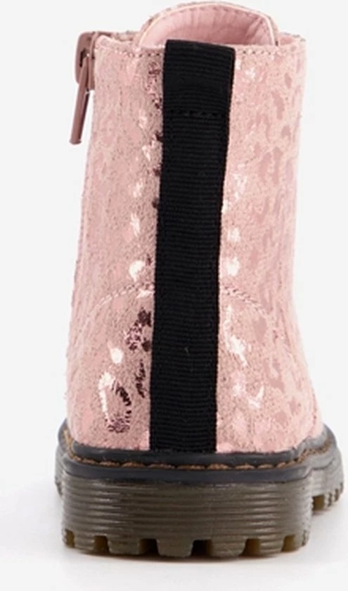 Blue Box Meisjes Veterboots Met Luipaardprint - Roze - Maat 22 6 Blue Box Meisjes Veterboots Met Luipaardprint - Roze - Maat 22 - Afbeelding 4