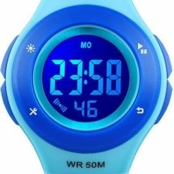 SKMEI Digitaal Kinderhorloge - Multifunctioneel Horloge - Blauw