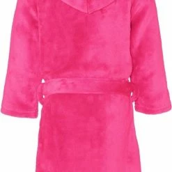 Alternative view of Playshoes - Fleece Badjas Met Capuchon - Roze - Maat 134-140cm