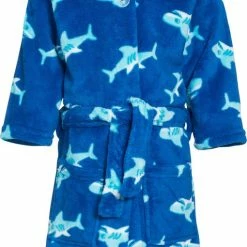 Playshoes - Fleece Badjas Met Capuchon - Haaien - Maat 122-128cm -JACK & JONES JUNIOR winkel 510x840 7