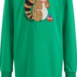 WE Fashion Meisjes Jurk Met Pailletten Applicatie En Embroidery - Maat 122/128