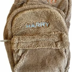 Alternative view of Merkloos Rugtas Teddy -camel-bruin - Geborduurd Met Naam - 16 Verschillende Kleuren Gepersonaliseerd - Teddy Rugzak Kids - Schooltas Met Naam - Teddy Schooltas - Kinderen - Peuter - Kleuter - Teddy Bag - Kind En Baby - Teddy Tas