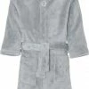 Playshoes - Fleece Badjas Met Capuchon Voor Kinderen - Grijs - Maat 122-128cm -JACK & JONES JUNIOR winkel 522x840