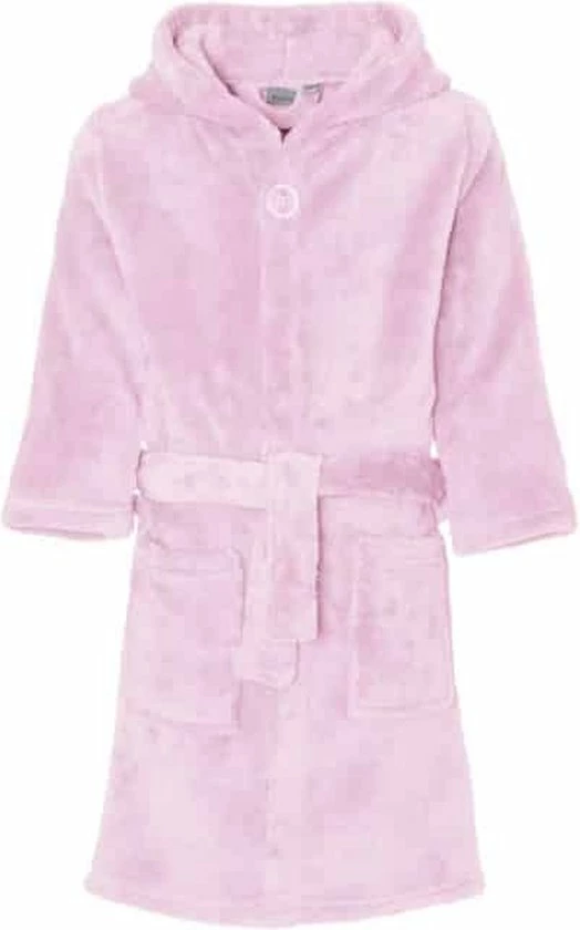 Playshoes - Fleece Badjas Met Capuchon - Lichtroze - Maat 170-176cm 5 Playshoes - Fleece Badjas Met Capuchon - Lichtroze - Maat 170-176cm - Afbeelding 4