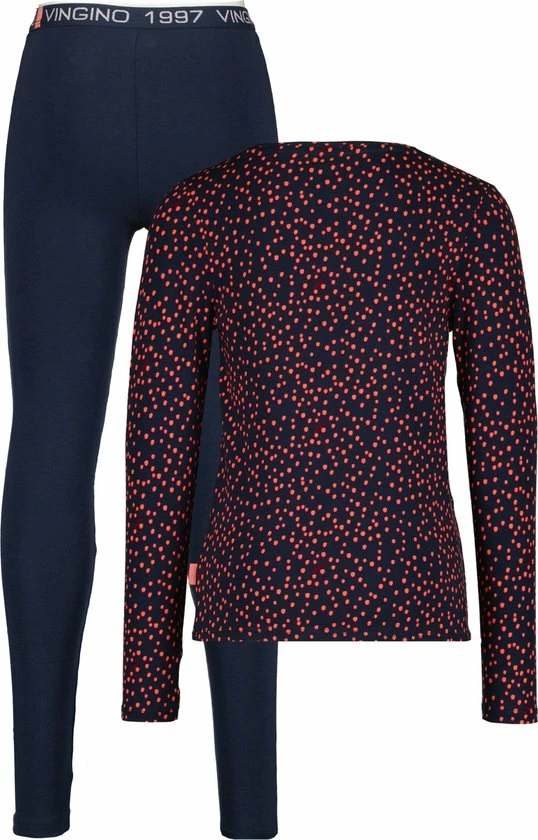 Vingino Pyjama-WINATA Meisjes Pyjamaset - Maat 158/164 4 Vingino Pyjama-WINATA Meisjes Pyjamaset - Maat 158/164 - Afbeelding 2