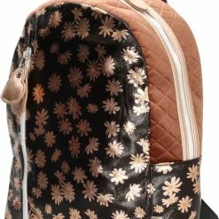 Alternative view of Zebra Trends Zebra Rugzak Flowers Brown Gold Rugtas + Armbandje