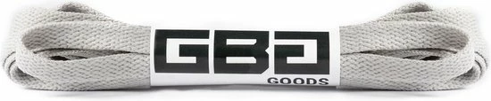 GBG Goods GBG Sneaker Veters 120CM - Grijs - Lichtgrijs - Light Smoke Grey - Smoke Grey - Laces - Platte Veter 5 GBG Goods GBG Sneaker Veters 120CM - Grijs - Lichtgrijs - Light Smoke Grey - Smoke Grey - Laces - Platte Veter - Afbeelding 3