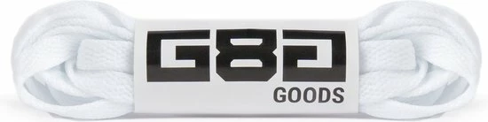 GBG Goods GBG Sneaker Veters 180CM - Wit - White - Laces - Platte Veter 5 GBG Goods GBG Sneaker Veters 180CM - Wit - White - Laces - Platte Veter - Afbeelding 3