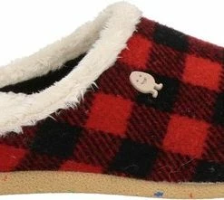 Hot Potatoes Skovde Kinder Pantoffel - Rood Multi - Maat 38