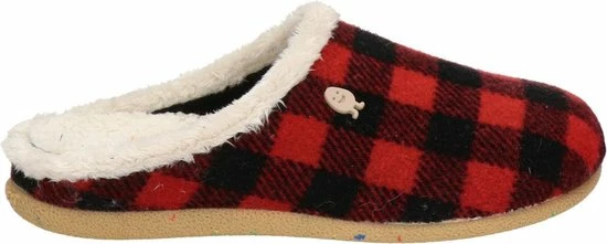 Hot Potatoes Skovde Kinder Pantoffel - Rood Multi - Maat 38 3 Hot Potatoes Skovde Kinder Pantoffel - Rood Multi - Maat 38