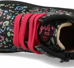 Bikerboots | Meisjes | Black Multicolor Pattern | Leer | Shoesme | Maat 26 29 Bikerboots | Meisjes | Black Multicolor Pattern | Leer | Shoesme | Maat 26 -JACK & JONES JUNIOR winkel 550x226 4