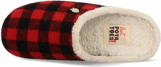 Hot Potatoes Skovde Kinder Pantoffel - Rood Multi - Maat 38 14 Hot Potatoes Skovde Kinder Pantoffel - Rood Multi - Maat 38 - Afbeelding 12