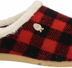 Alternative view of Hot Potatoes Tijvin Kinder Pantoffel - Rood Multi - Maat 39