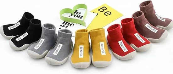 Selfcare Baby Eerste Schoen | Anti Slip Babyschoen | Zachte Rubber Zool | 14.5 Cm - Zwart 17 Selfcare Baby Eerste Schoen | Anti Slip Babyschoen | Zachte Rubber Zool | 14.5 Cm - Zwart - Afbeelding 15