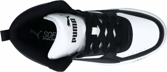 PUMA Rebound JOY AC PS Unisex Sneakers - Black/White - Maat 34 11 PUMA Rebound JOY AC PS Unisex Sneakers - Black/White - Maat 34 - Afbeelding 9