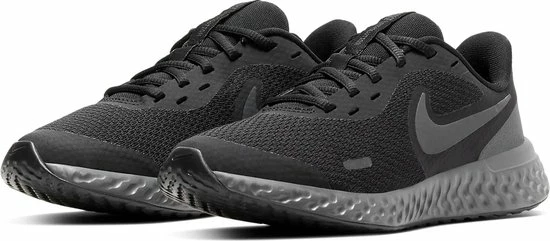 Nike Revolution 5 Jongens Sneaker - Zwart Zwart - Maat 38,5 10 Nike Revolution 5 Jongens Sneaker - Zwart Zwart - Maat 38,5 - Afbeelding 8
