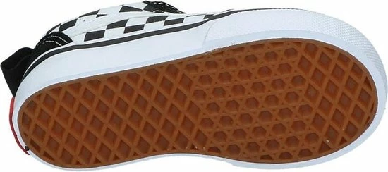 Vans TD Ward Slip-On Checkered Sneakers - Black/True White - Maat 26 25 Vans TD Ward Slip-On Checkered Sneakers - Black/True White - Maat 26 - Afbeelding 23