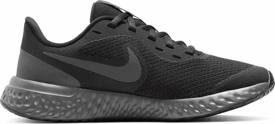 Nike Revolution 5 Jongens Sneaker - Zwart Zwart - Maat 38,5 4 Nike Revolution 5 Jongens Sneaker - Zwart Zwart - Maat 38,5 - Afbeelding 2
