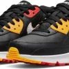 Nike Air Max 90 LTR - Zwart/Wit/Geel - Maat 38 - Sneakers - Unisex -JACK & JONES JUNIOR winkel 550x263