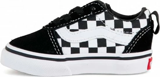 Vans TD Ward Slip-On Checkered Sneakers - Black/True White - Maat 26 27 Vans TD Ward Slip-On Checkered Sneakers - Black/True White - Maat 26 - Afbeelding 25