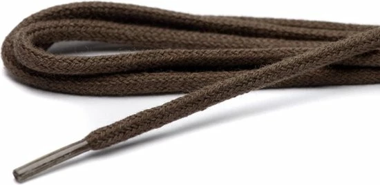 ARIESZZZ - Schoenveters Donkerbruin Rond 120 Cm - 3 Mm - 6-8 Gaatjes 3 ARIESZZZ - Schoenveters Donkerbruin Rond 120 Cm - 3 Mm - 6-8 Gaatjes