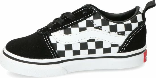 Vans TD Ward Slip-On Checkered Sneakers - Black/True White - Maat 26 29 Vans TD Ward Slip-On Checkered Sneakers - Black/True White - Maat 26 - Afbeelding 27