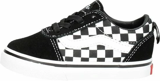 Vans TD Ward Slip-On Checkered Sneakers - Black/True White - Maat 26 35 Vans TD Ward Slip-On Checkered Sneakers - Black/True White - Maat 26 - Afbeelding 33