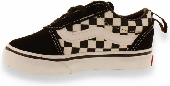 Vans TD Ward Slip-On Checkered Sneakers - Black/True White - Maat 26 50 Vans TD Ward Slip-On Checkered Sneakers - Black/True White - Maat 26 - Afbeelding 48