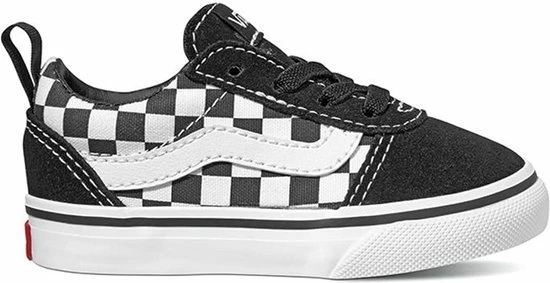 Vans TD Ward Slip-On Checkered Sneakers - Black/True White - Maat 26 16 Vans TD Ward Slip-On Checkered Sneakers - Black/True White - Maat 26 - Afbeelding 14