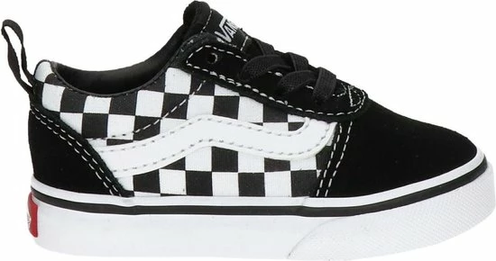 Vans TD Ward Slip-On Checkered Sneakers - Black/True White - Maat 26 3 Vans TD Ward Slip-On Checkered Sneakers - Black/True White - Maat 26