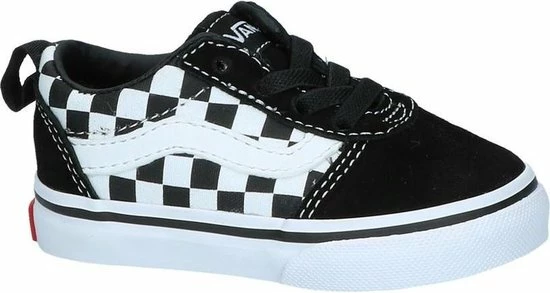 Vans TD Ward Slip-On Checkered Sneakers - Black/True White - Maat 26 22 Vans TD Ward Slip-On Checkered Sneakers - Black/True White - Maat 26 - Afbeelding 20