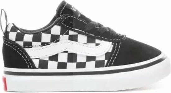 Vans TD Ward Slip-On Checkered Sneakers - Black/True White - Maat 26 45 Vans TD Ward Slip-On Checkered Sneakers - Black/True White - Maat 26 - Afbeelding 43